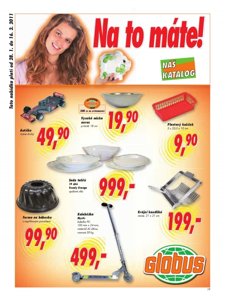 leták Globus leták strana 1 leták Globus leták strana 1