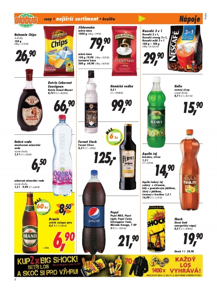 leták Globus leták strana 1 leták Globus leták strana 1