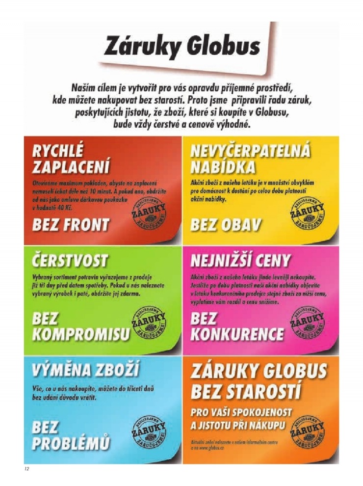 leták Globus leták strana 1 leták Globus leták strana 1