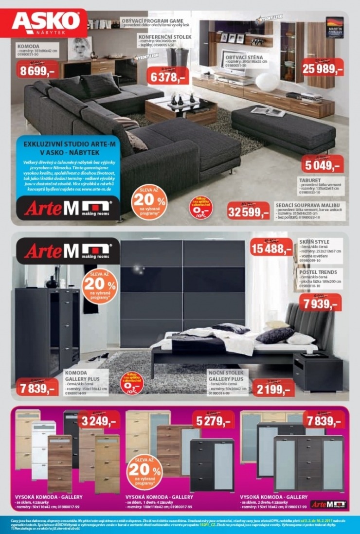 leták Asko nábytek akční leták strana 1 leták Asko nábytek akční leták strana 1