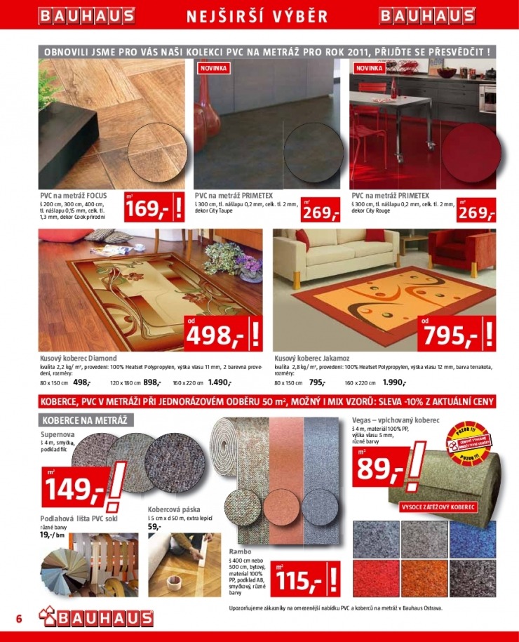 leták Bauhaus akční leták strana 1 leták Bauhaus akční leták strana 1