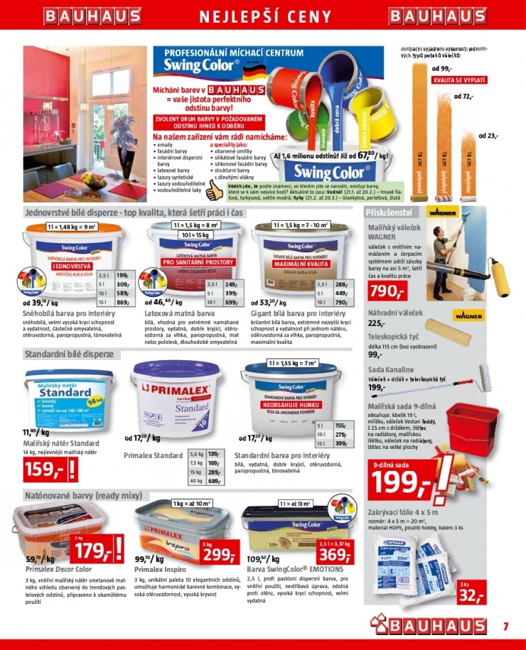 leták Bauhaus akční leták strana 1 leták Bauhaus akční leták strana 1