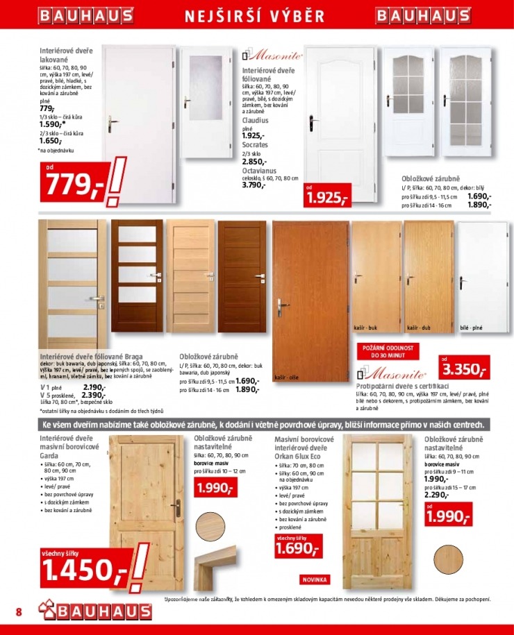 leták Bauhaus akční leták strana 1 leták Bauhaus akční leták strana 1