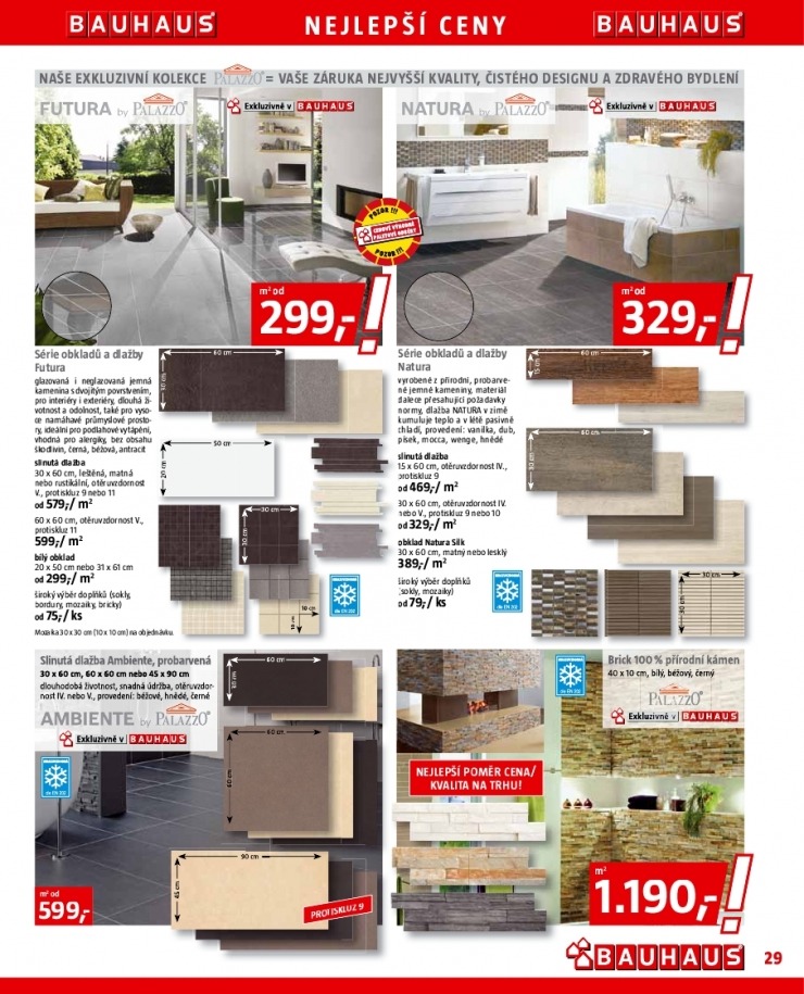 leták Bauhaus akční leták strana 1 leták Bauhaus akční leták strana 1