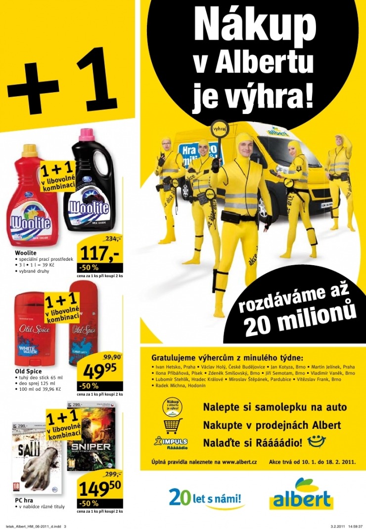 leták Albert Hypermarket akční leták strana 1 leták Albert Hypermarket akční leták strana 1