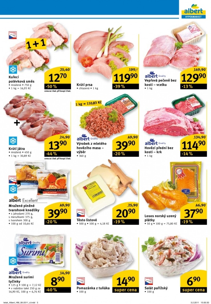 leták Albert Hypermarket akční leták strana 1 leták Albert Hypermarket akční leták strana 1