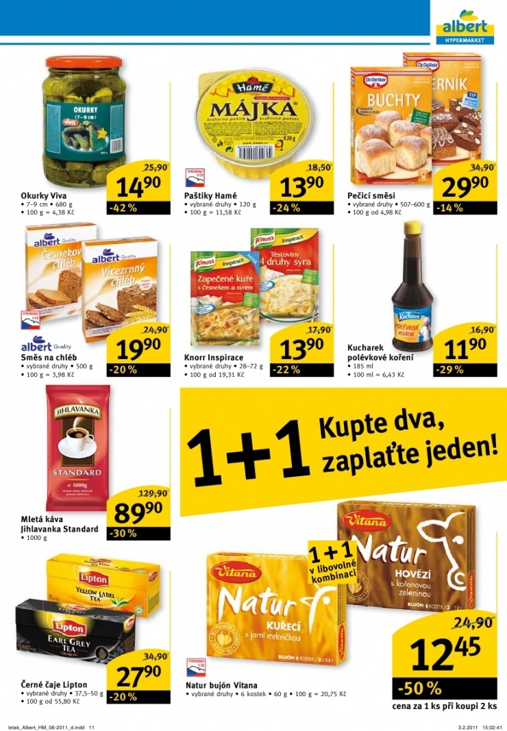 leták Albert Hypermarket akční leták strana 1 leták Albert Hypermarket akční leták strana 1