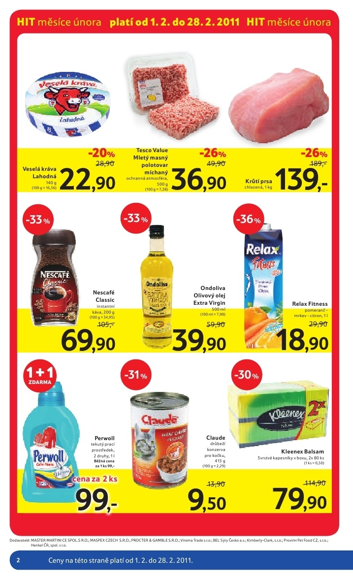 leták Tesco leták strana 1 leták Tesco leták strana 1