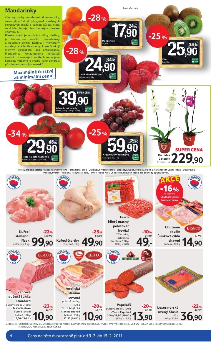 leták Tesco leták strana 1 leták Tesco leták strana 1