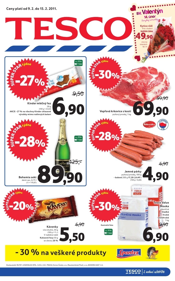 leták Tesco aktuální leták strana 1 leták Tesco aktuální leták strana 1