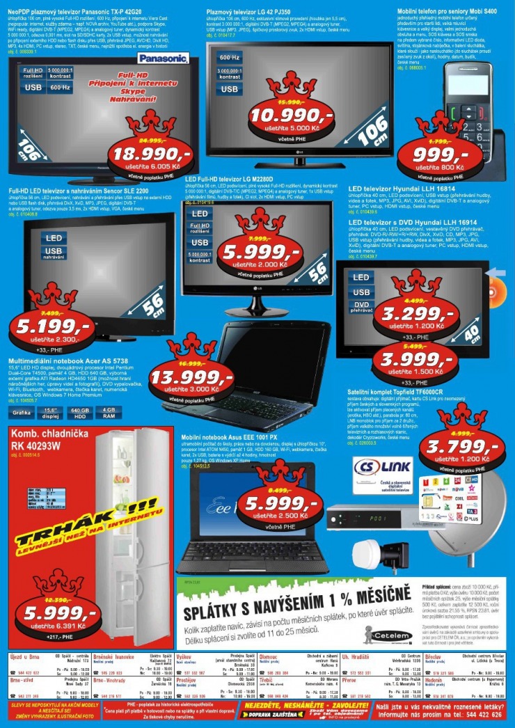 leták Elektro Spáčil strana 1 leták Elektro Spáčil strana 1