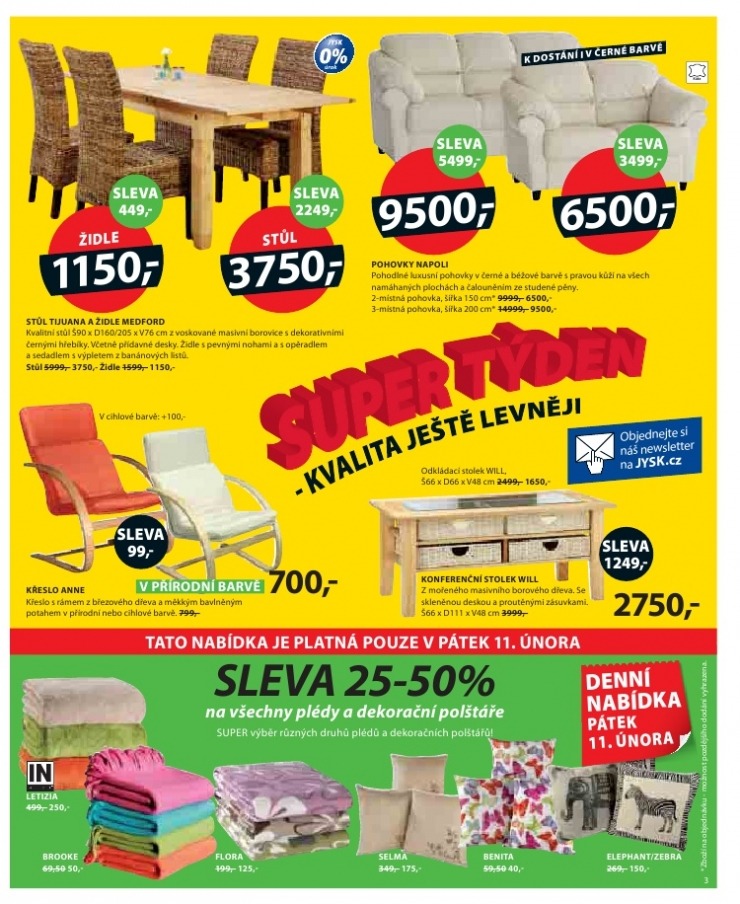 leták Jysk leták strana 1 leták Jysk leták strana 1