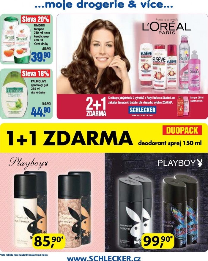 leták Schlecker akční leták strana 1 leták Schlecker akční leták strana 1