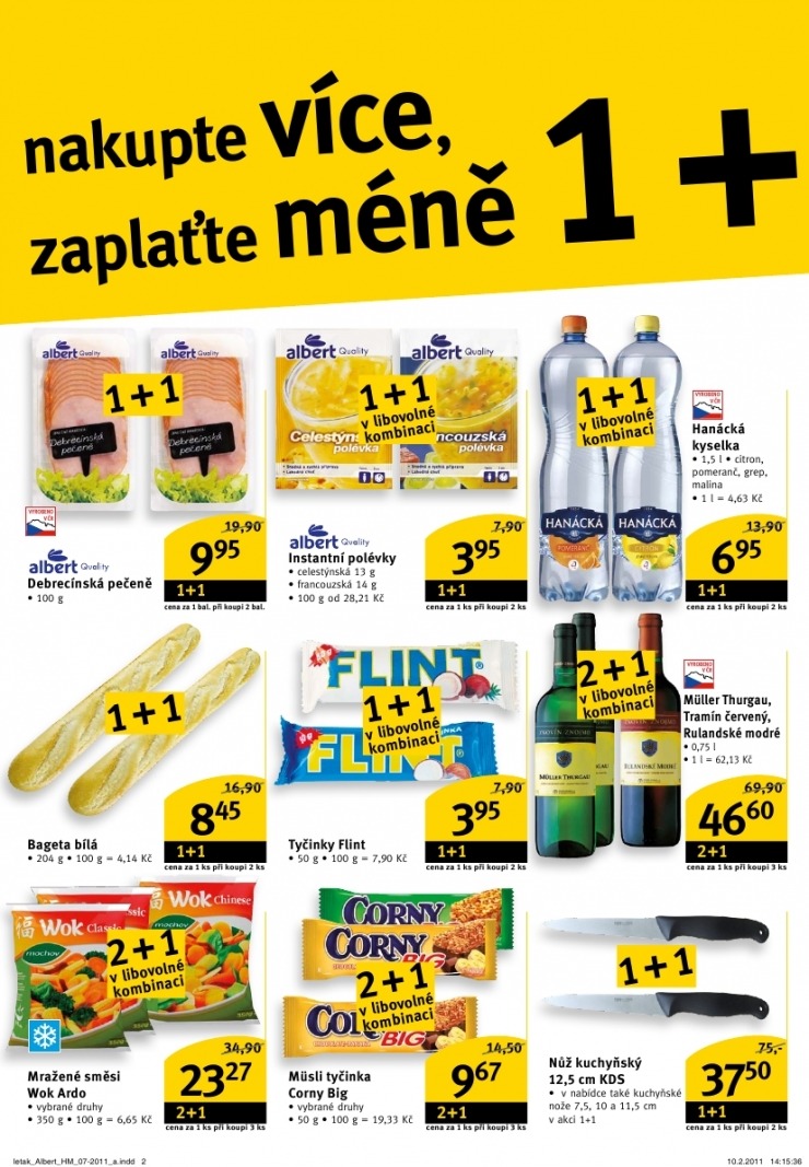 leták Albert Hypermarket leták strana 1 leták Albert Hypermarket leták strana 1