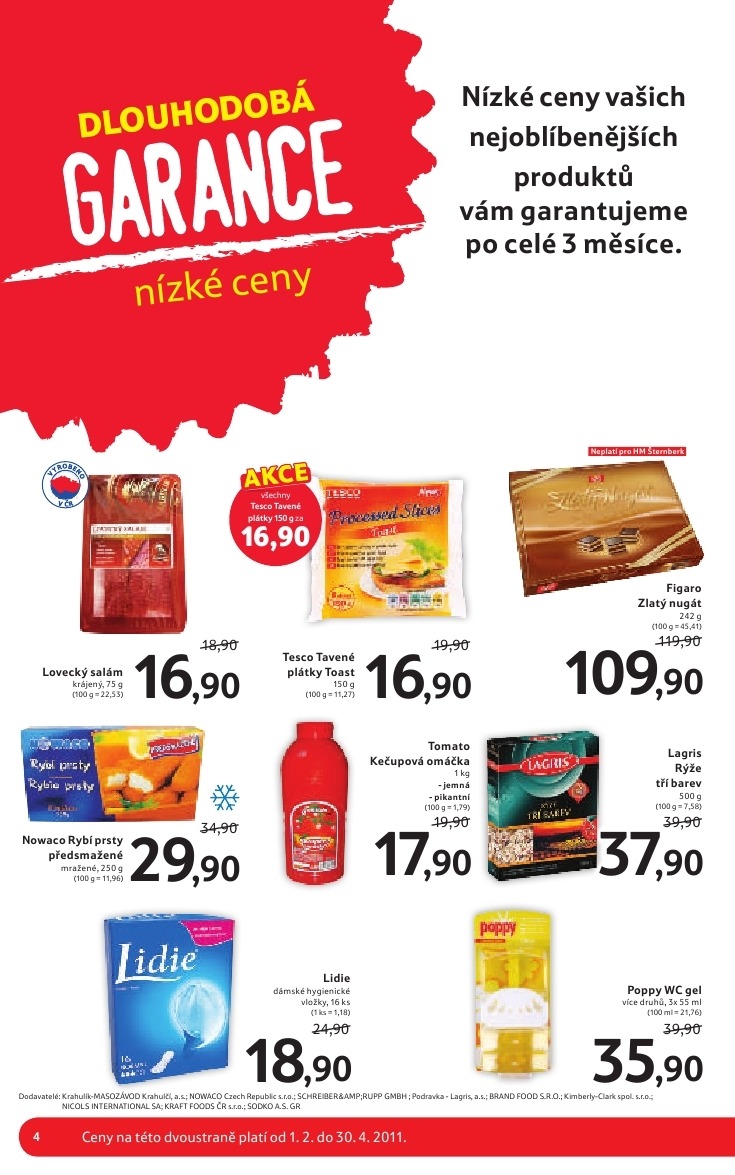 leták Tesco leták strana 1 leták Tesco leták strana 1