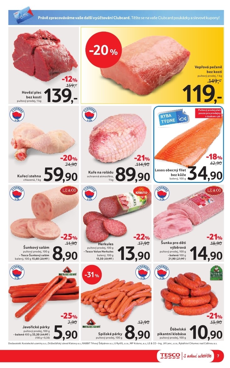 leták Tesco leták strana 1 leták Tesco leták strana 1