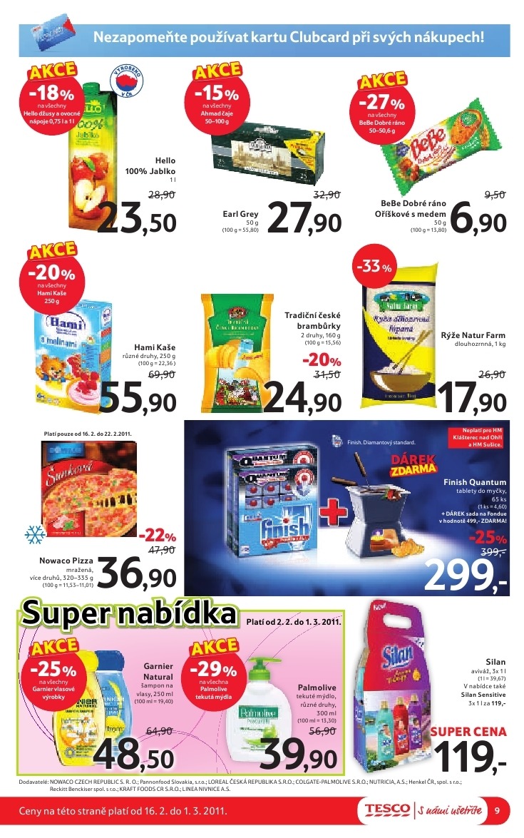leták Tesco leták strana 1 leták Tesco leták strana 1
