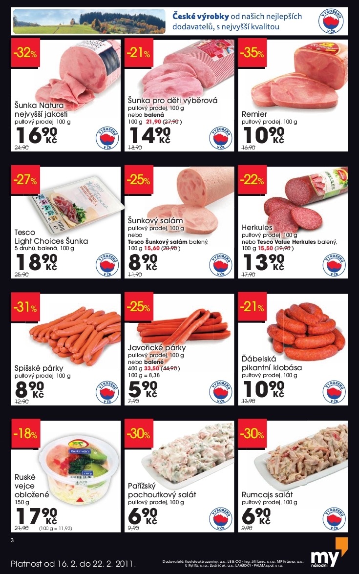 leták Tesco akční leták strana 1 leták Tesco akční leták strana 1
