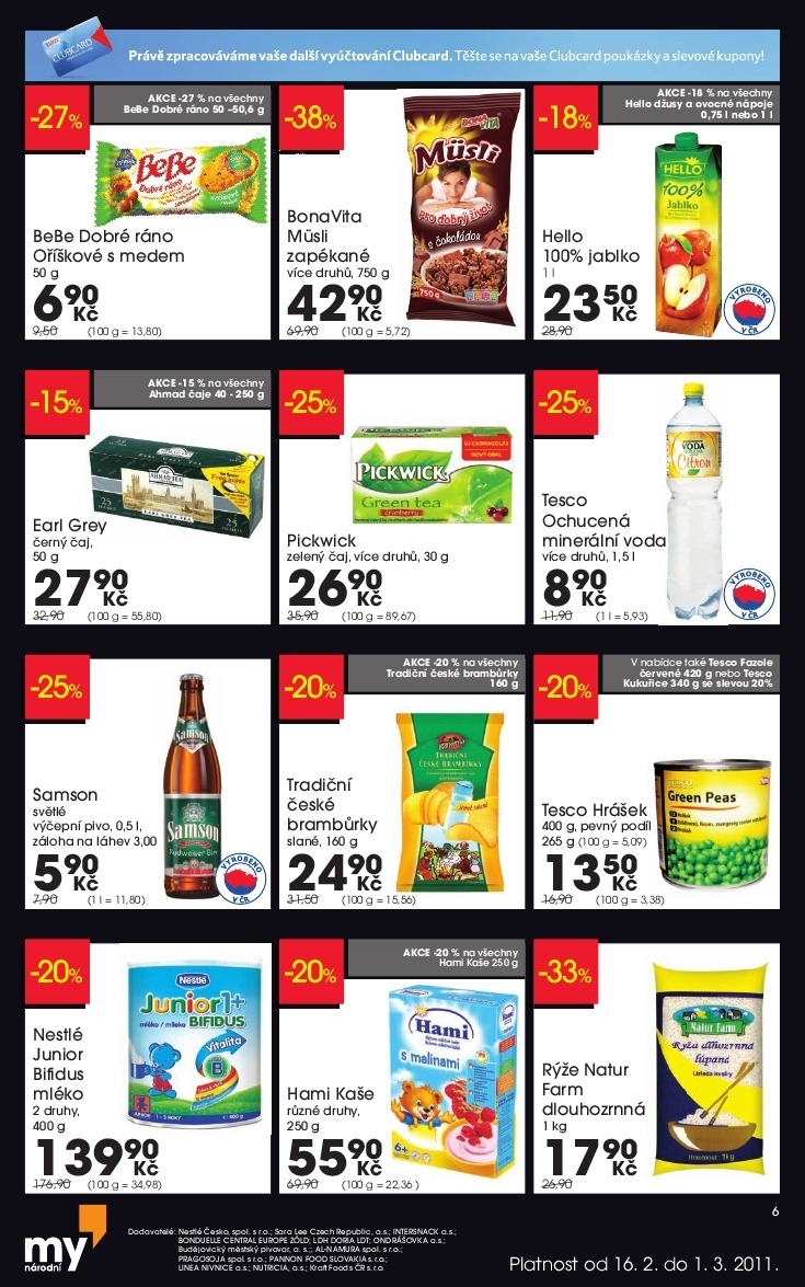 letk Tesco akn letk strana 1