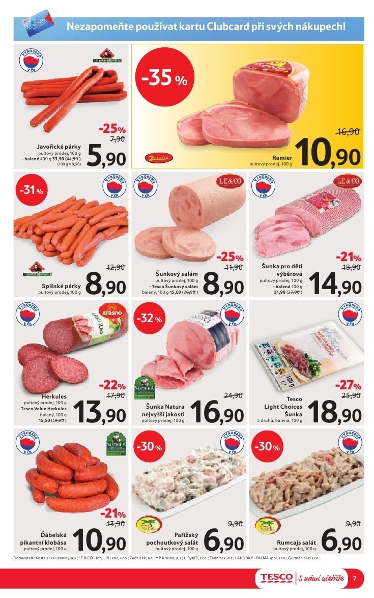 letk Tesco aktuln letk strana 1