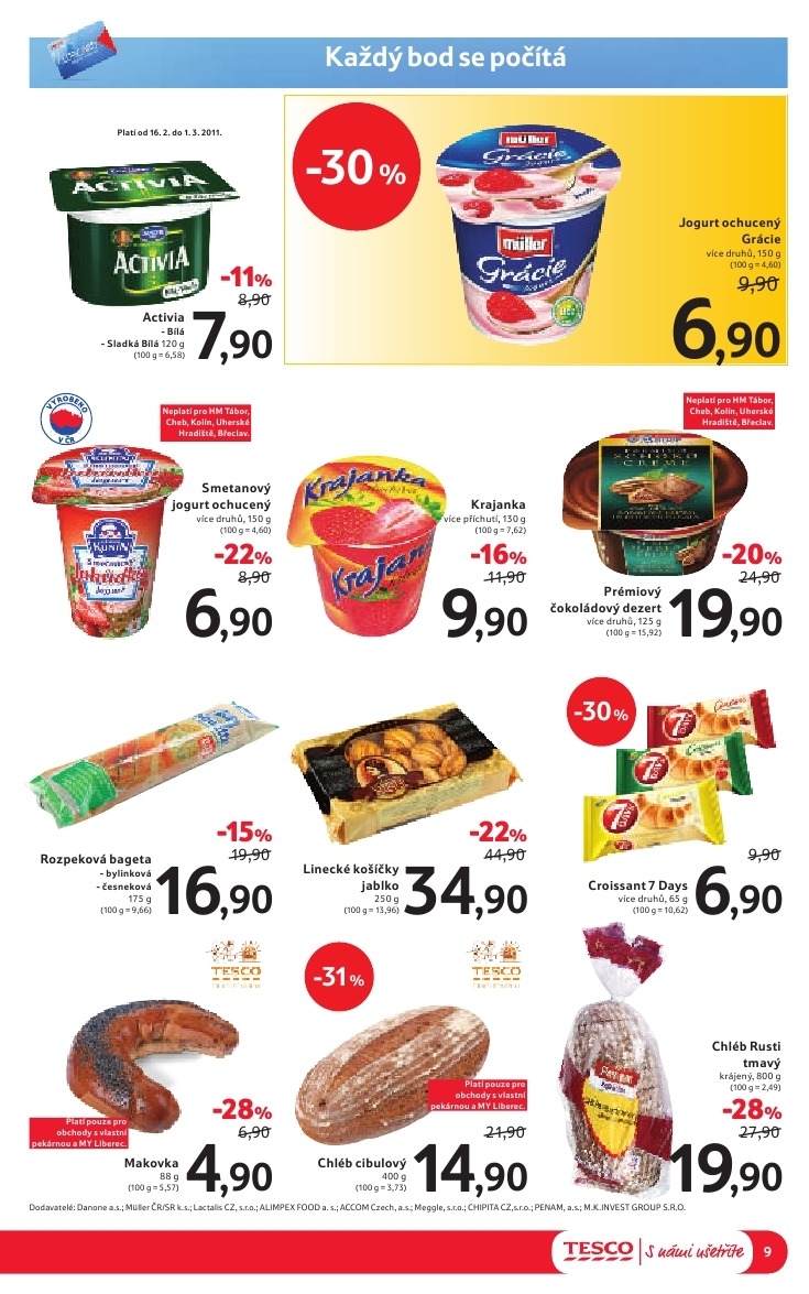 letk Tesco aktuln letk strana 1