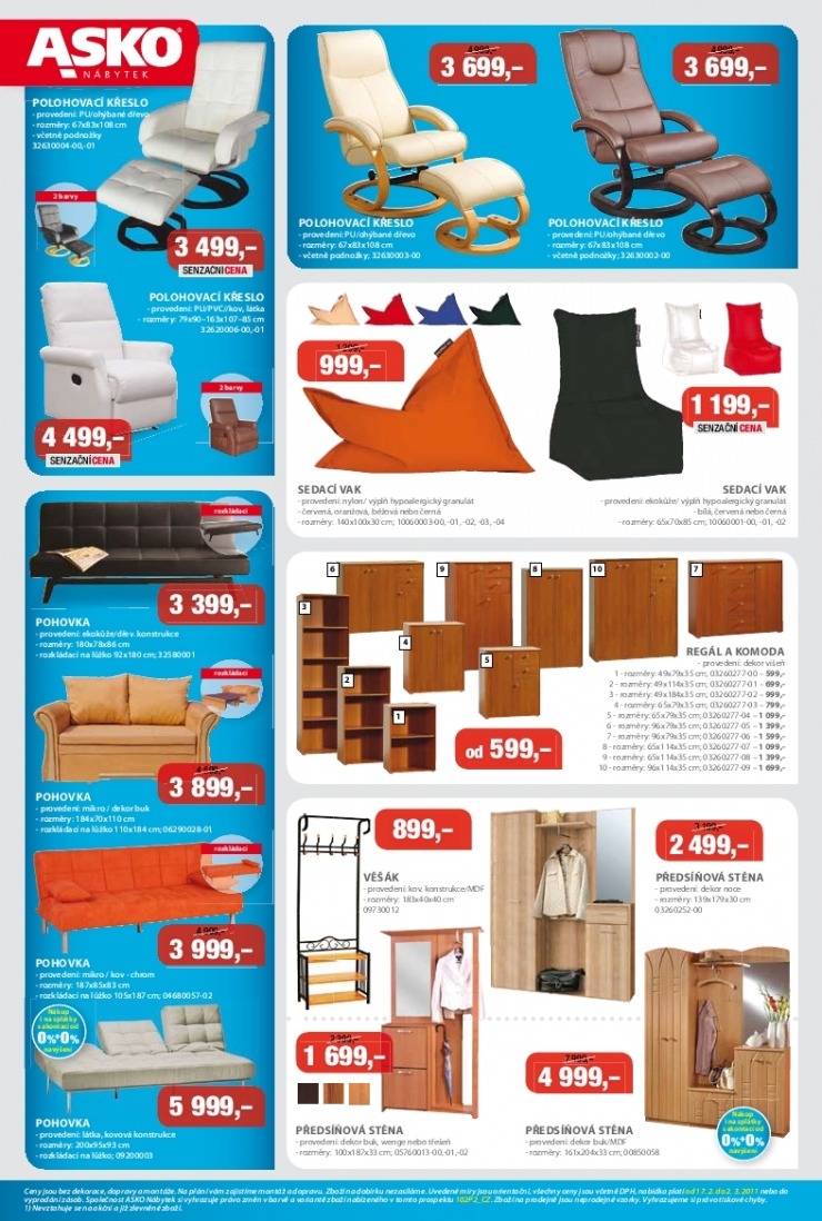 leták Asko nábytek leták strana 1 leták Asko nábytek leták strana 1