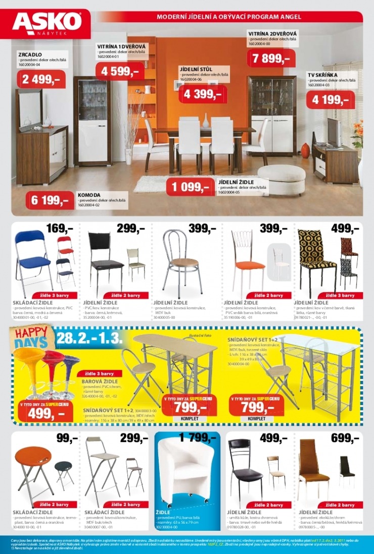 leták Asko nábytek leták strana 1 leták Asko nábytek leták strana 1