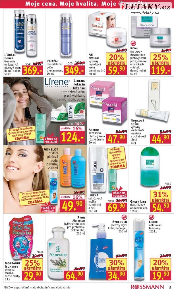 leták Rossmann strana 1 leták Rossmann strana 1