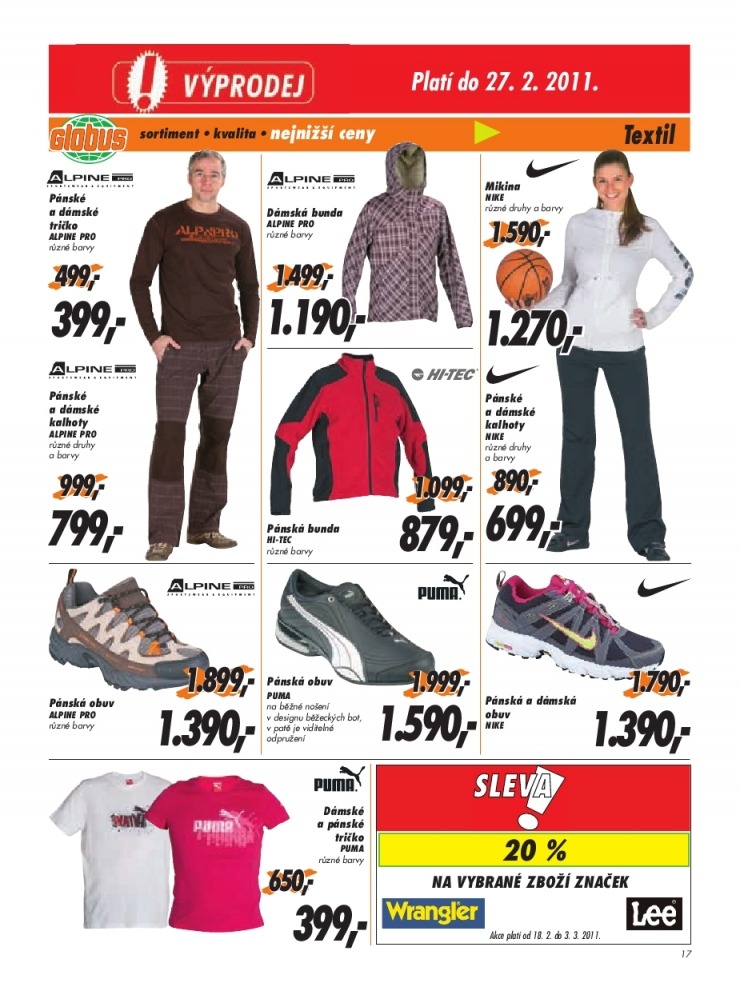 leták Globus leták strana 1 leták Globus leták strana 1