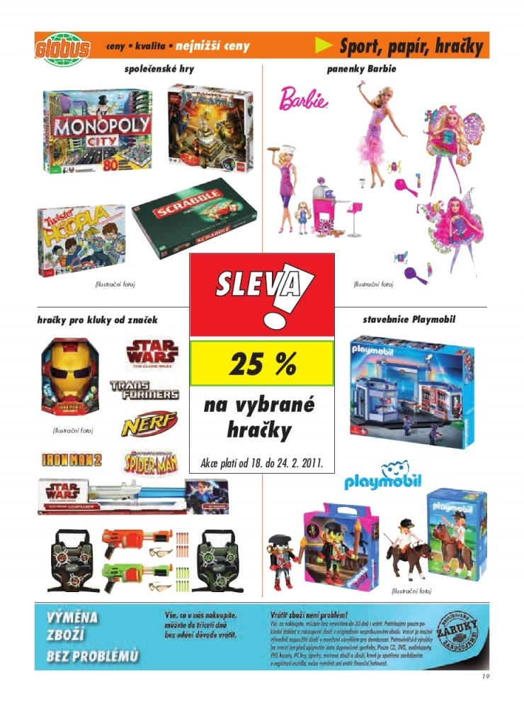 leták Globus leták strana 1 leták Globus leták strana 1
