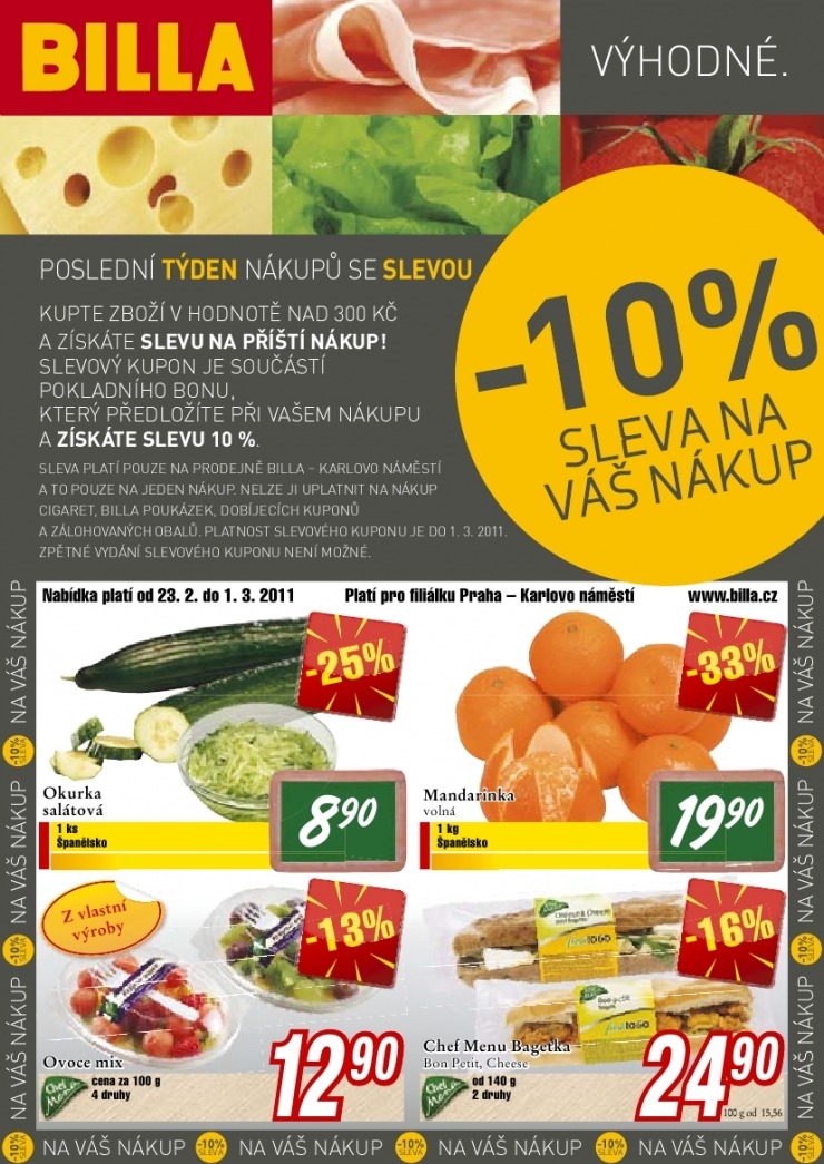 letk Billa aktuln letk strana 1