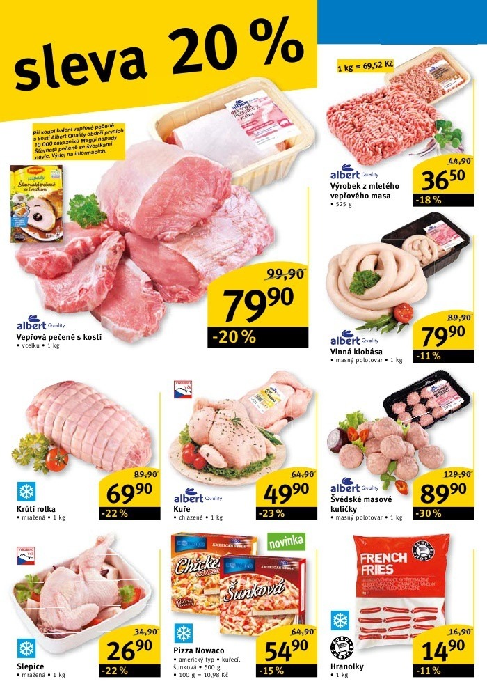 leták Albert Hypermakert leták strana 1 leták Albert Hypermakert leták strana 1