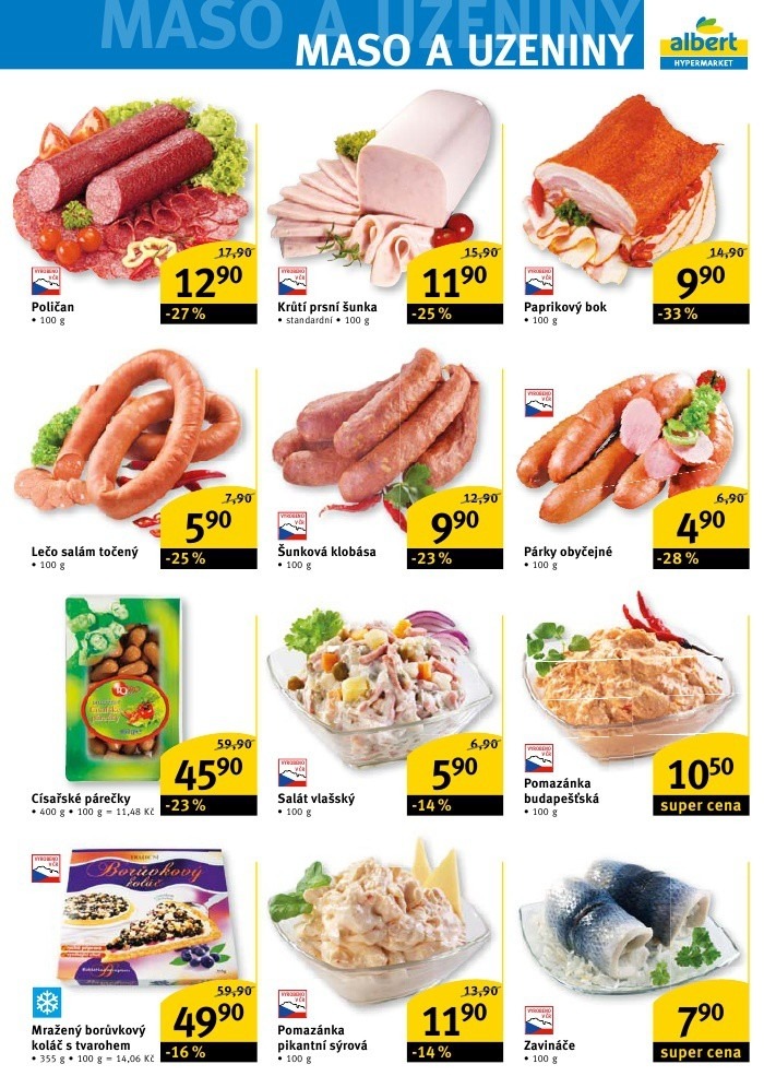 leták Albert Hypermakert leták strana 1 leták Albert Hypermakert leták strana 1