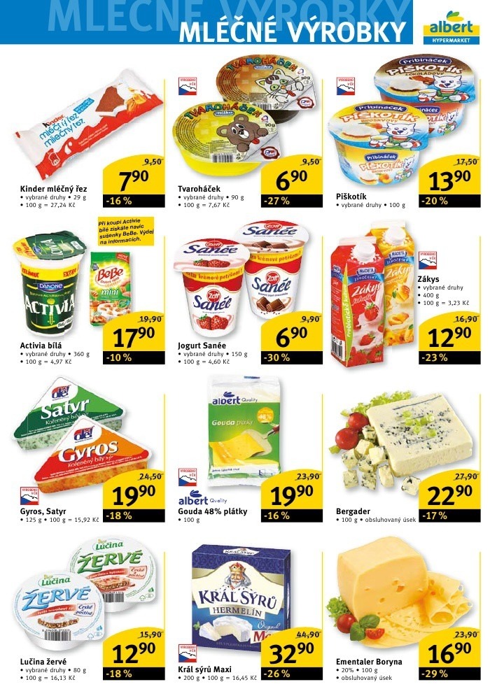 leták Albert Hypermakert leták strana 1 leták Albert Hypermakert leták strana 1