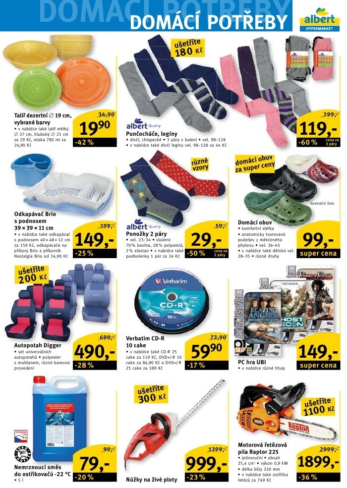 leták Albert Hypermakert leták strana 1 leták Albert Hypermakert leták strana 1