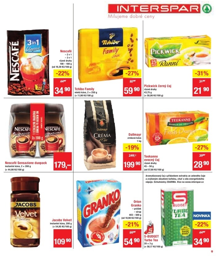 leták Interspar aktuální leták strana 1 leták Interspar aktuální leták strana 1