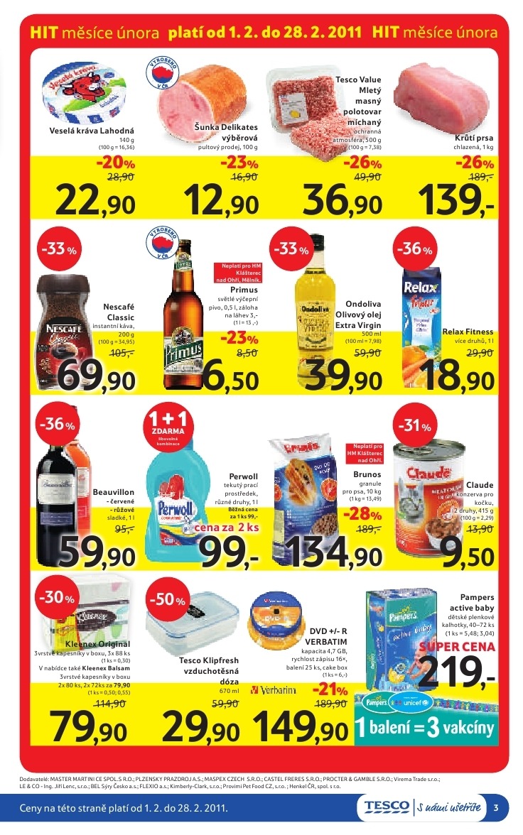 leták Tesco akční leták strana 1 leták Tesco akční leták strana 1