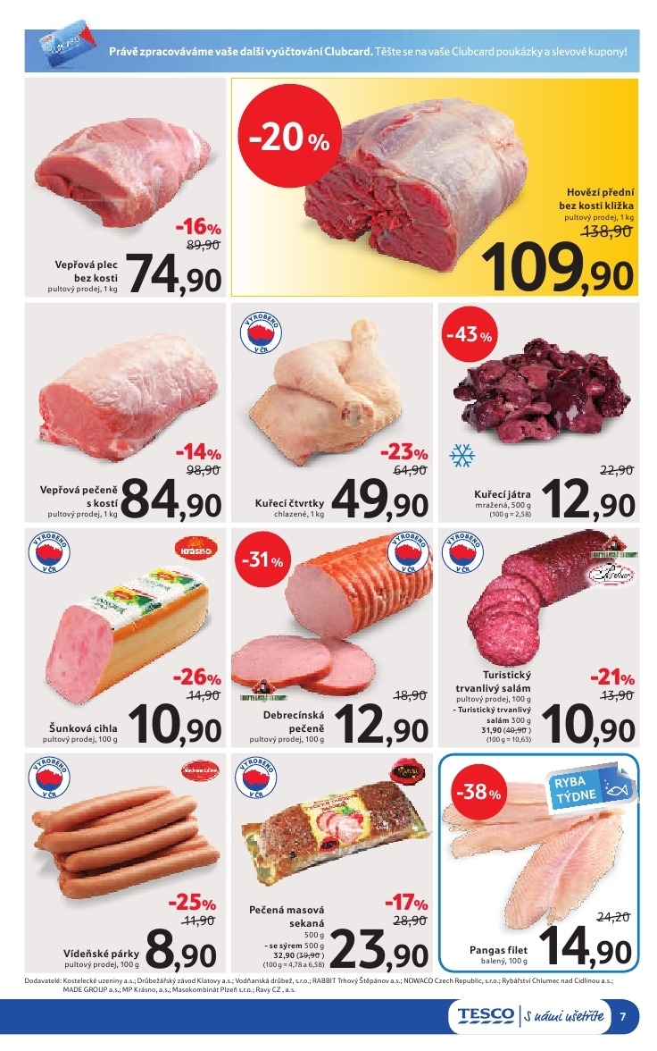 leták Tesco akční leták  strana 1 leták Tesco akční leták strana 1