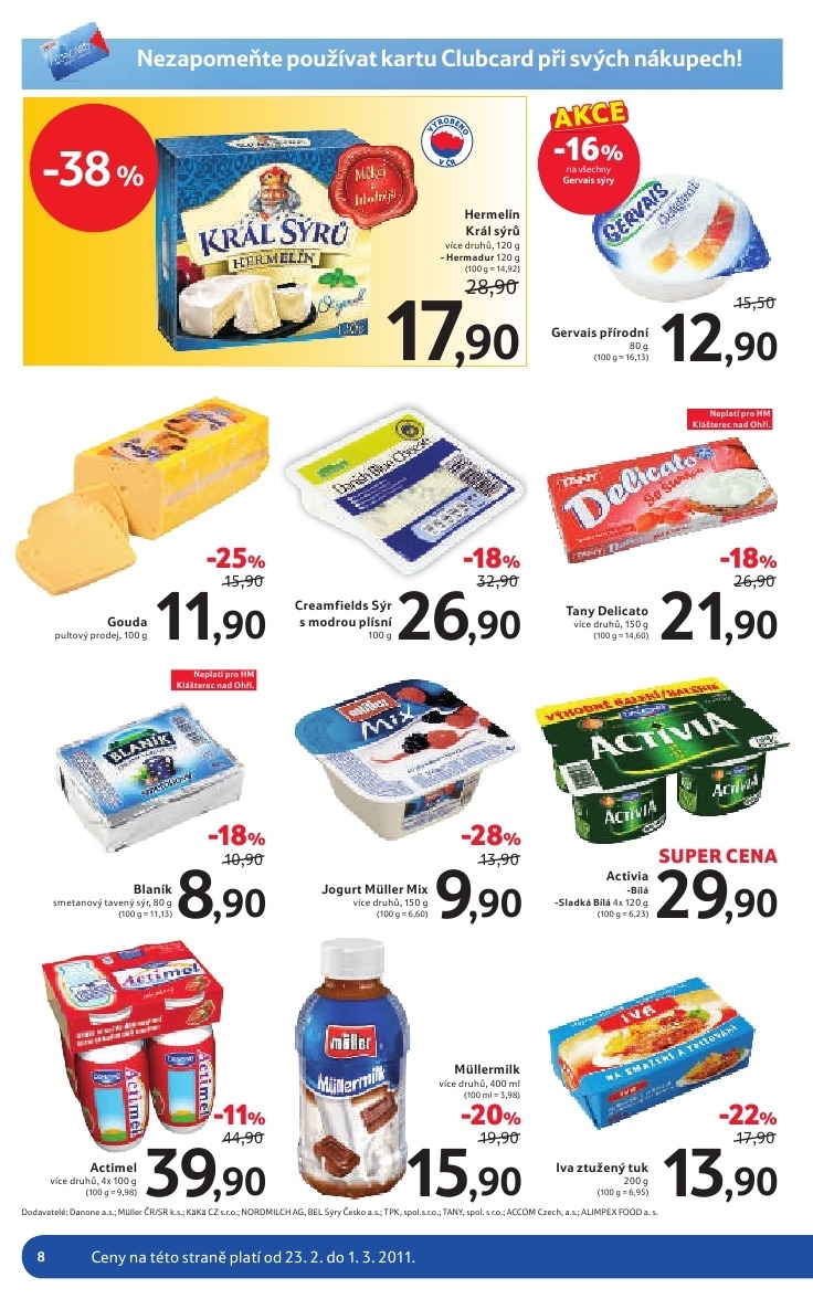 leták Tesco akční leták  strana 1 leták Tesco akční leták strana 1