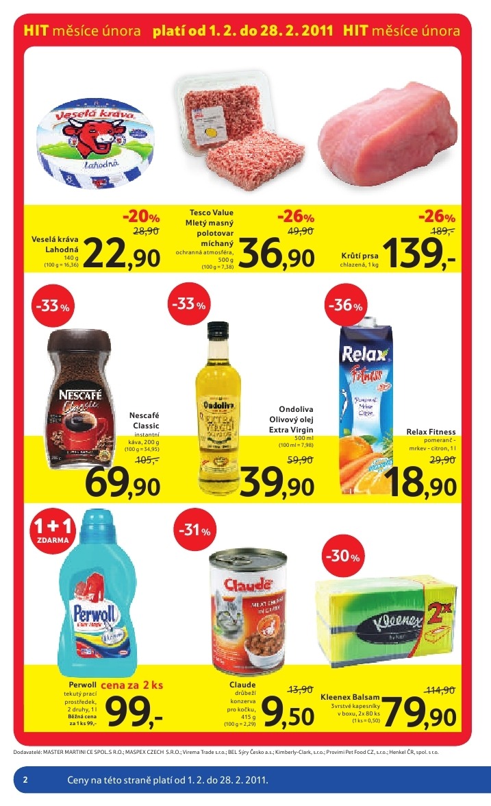 leták Tesco leták strana 1 leták Tesco leták strana 1
