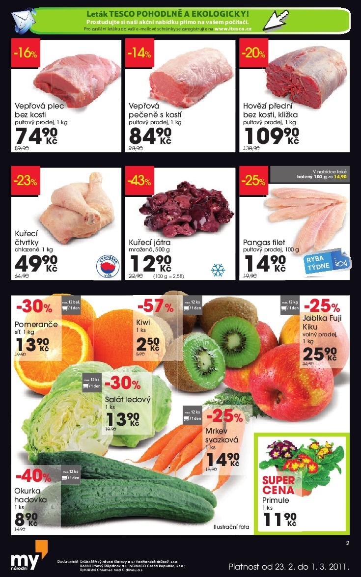 leták Tesco aktuální leták strana 1 leták Tesco aktuální leták strana 1