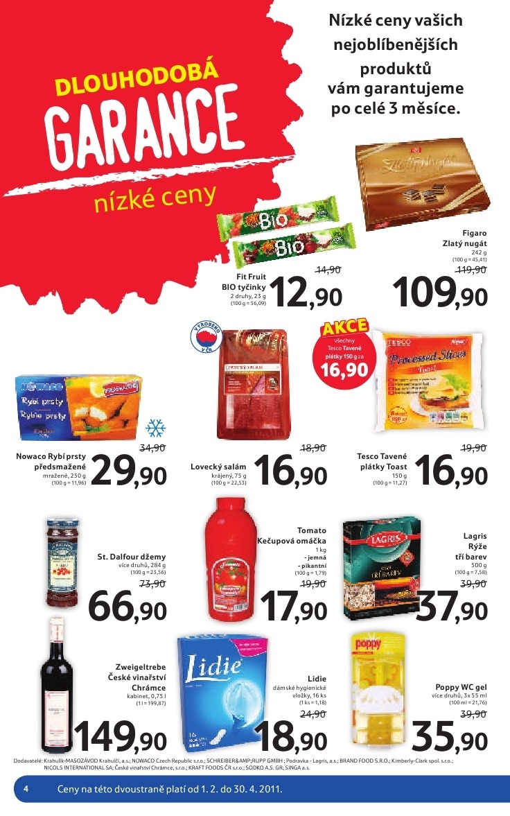 letk Tesco aktuln letk strana 1