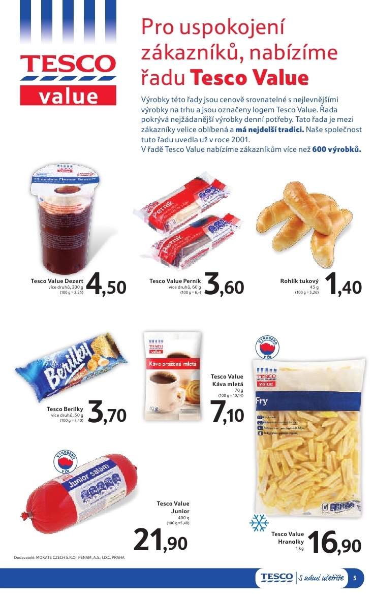 letk Tesco aktuln letk strana 1