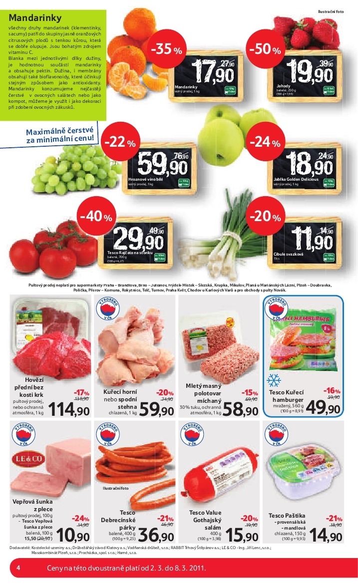 let�k Tesco aktu�ln� let�k strana 1