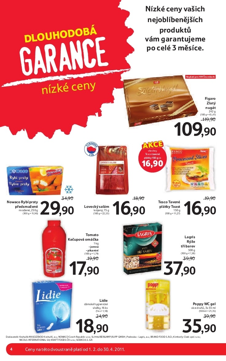 leták Tesco akční leták  strana 1 leták Tesco akční leták strana 1