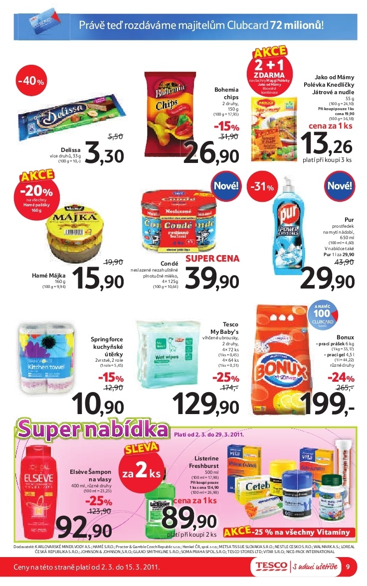 leták Tesco akční leták strana 1 leták Tesco akční leták strana 1