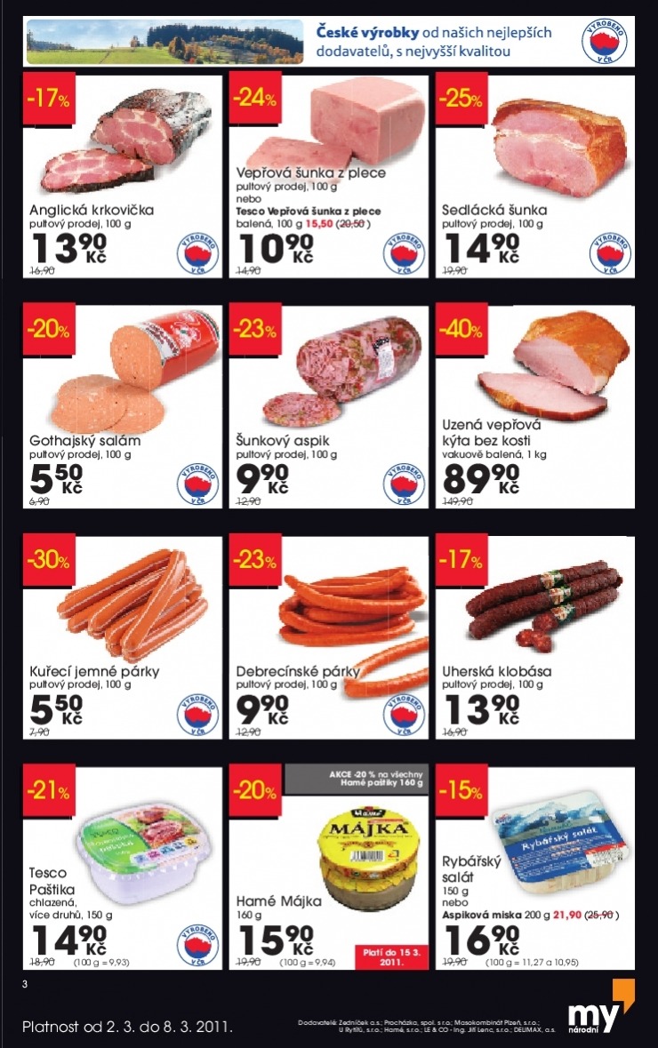 leták Tesco leták strana 1 leták Tesco leták strana 1