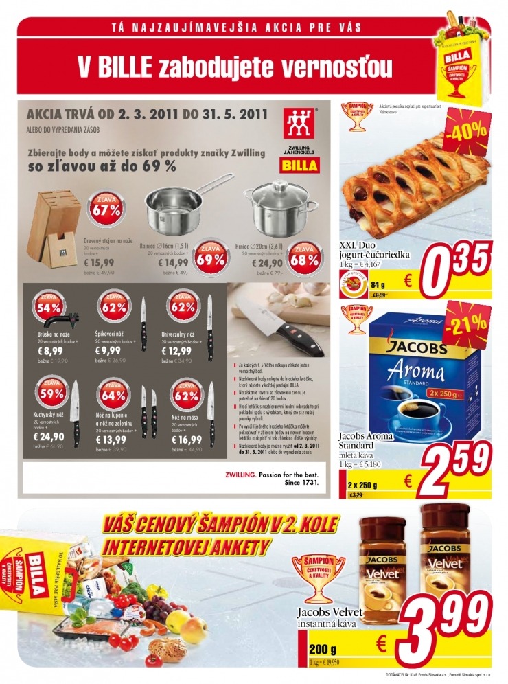 let�k Billa ak�n� let�k strana 1