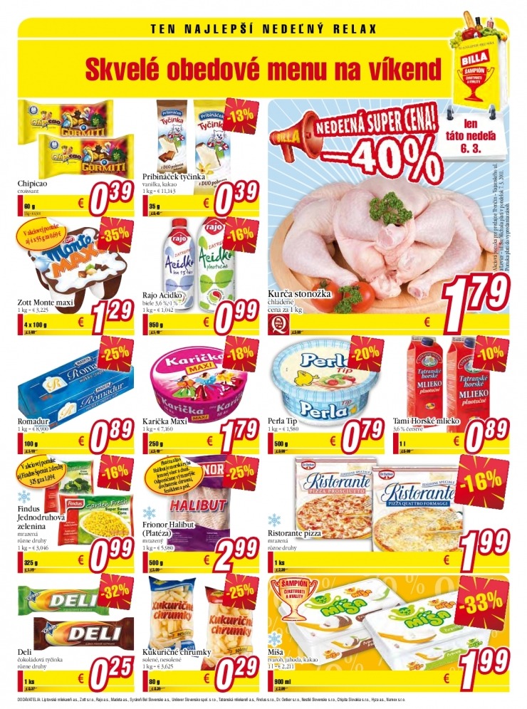 let�k Billa ak�n� let�k strana 1