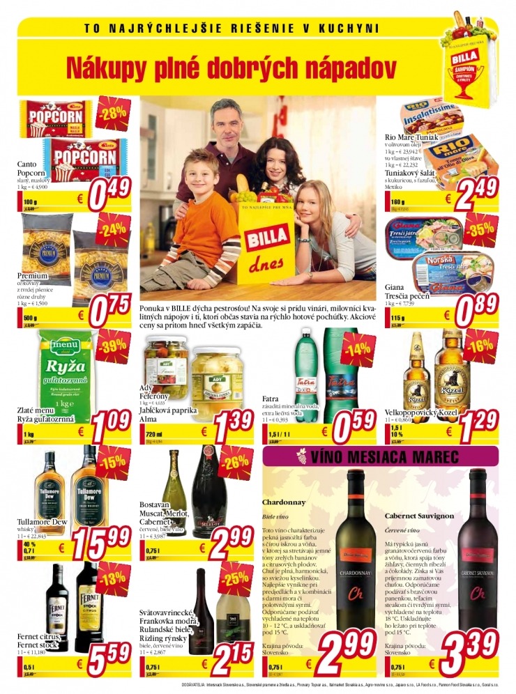 let�k Billa ak�n� let�k strana 1